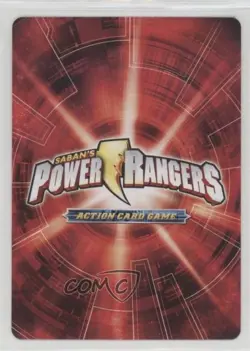 2013 Saban's Power Rangers - Action Card Game Red Lightspeed Rescue Ranger - Image 2