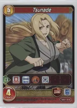 2019 Naruto Boruto Card Game: Naruto & Naruto Shippuden Set Tsunade #NB01-25-B - Image 1