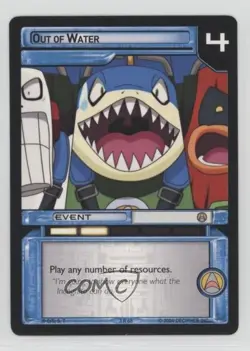 2004 Megaman - Grave - Expansion Set Trading Card Game Out of Water #3R68 - Image 1