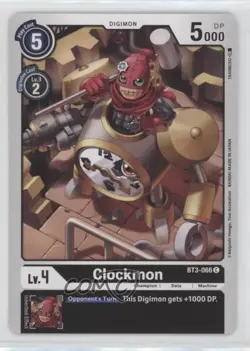 2021 Digimon Card Game - Release Special Ver 15 Clockmon #BT3-066 - Image 1