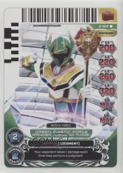 2013 Saban's Power Rangers - Action Card Game #2-102 - Image 1