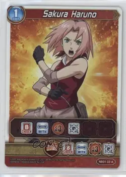 2019 Naruto Boruto Card Game: & Shippuden Set Sakura Haruno #NB01-32-A - Image 1