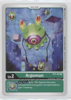 2021 Digimon Card Game - Release Special Ver 15 Argomon #BT2-004 - Image 1