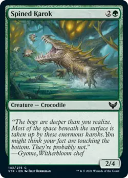 Spined Karok - Strixhaven: School of Mages #143/275 MTG Magic The Gathering - Image 1