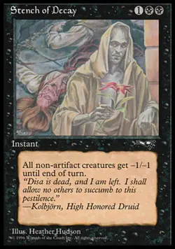 Stench of Decay (Flower) - Alliances # MTG Magic The Gathering - Image 1