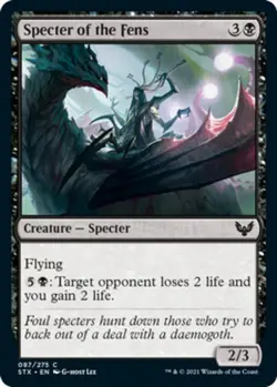 Specter of the Fens - Foil - Strixhaven: School of Mages #087/275 MTG Magic The - Image 1