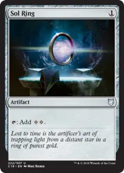 Sol Ring - Commander 2018 #222/307 MTG Magic The Gathering - Image 1