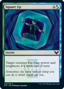 Square Up - Foil - Strixhaven: School of Mages #238/275 MTG Magic The Gathering - Image 1