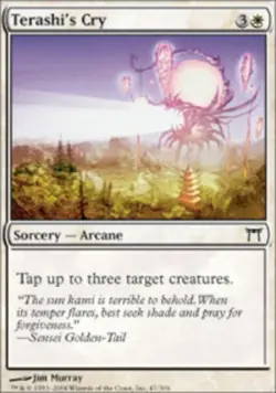 Terashi's Cry - Champions of Kamigawa #47/306 MTG Magic The Gathering - Image 1