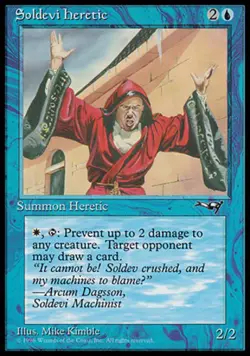 Soldevi Heretic (Red Robe) - Alliances # MTG Magic The Gathering - Image 1
