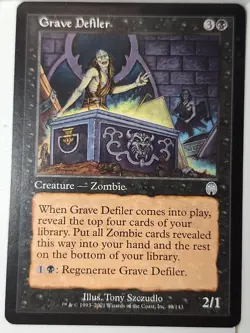 Grave Defiler - Apocalypse - Magic the Gathering MTG Nice! - Image 1