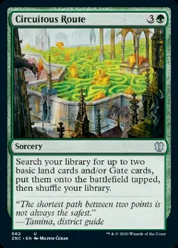 Circuitous Route - Near Mint MTG Commander 2020 Zendikar Rising - Image 1