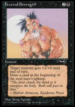 Fevered Strength (Foaming Mouth) - Alliances # MTG Magic The Gathering - Image 1