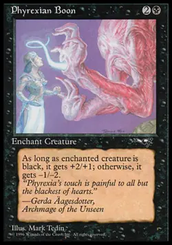 Phyrexian Boon (Female) - Alliances # MTG Magic The Gathering - Image 1