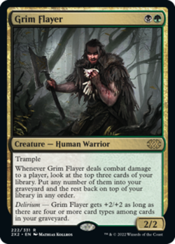 Grim Flayer - Double Masters 2022 #222/331 MTG Magic The Gathering - Image 1