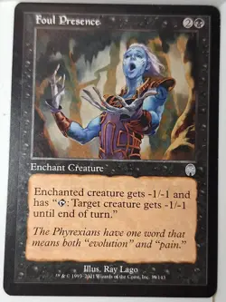 Foul Presence - Apocalypse - Magic the Gathering MTG Nice! - Image 1