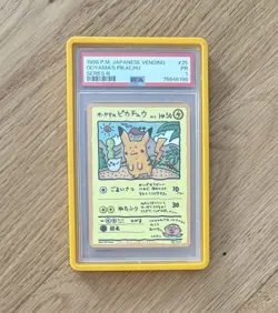 PSA 1 1998 Pokemon JPN Vending Series 3, #25 Ooyama's Pikachu Japanese Promo - Image 1