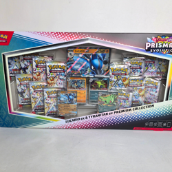 Pokemon Prismatic Evolutions Lucario Tyranitar Premium Collection Pokemon - NEW - Image 2