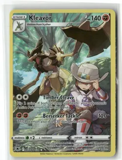 POKEMON ASTRAL RADIANCE KLEAVOR TRAINER GALLERY TG08/TG30 TCG HOLO - Image 1