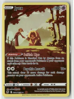 POKEMON SILVER TEMPEST JYNX TRAINER GALLERY TG04/TG30 TCG HOLO - Image 1