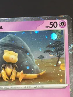Pokemon TCG Abra 063/165 HD Cosmos Holo Promo Scarlet & Violet 151 NM - Image 5