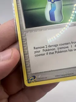 Potion 91/109 EX Ruby & Sapphire Pokemon Trainer Card LP - Image 5