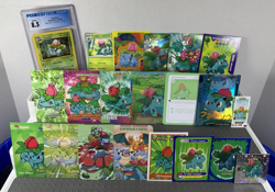 Pokemon Lot of 21 Cards and Stickers All Ivysaur #2 Ivysaur Only Pokemon Lot - Image 2