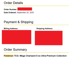 Pokemon TCG Mega Charizard X Ex Ultra-Premium Collection Sealed - ✅PRESALE✅ - Image 5