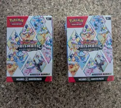 Pokemon TCG S&V Prismatic Evolutions Booster Bundle 2-Pack, Sealed - Image 1