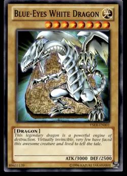 Blue-Eyes White Dragon Starter Deck: Kaiba Reloaded YSKR-EN001 MP YuGiOh TCG | B - Image 1