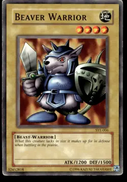 Beaver Warrior Starter Deck: Yugi Evolution SYE-006 MP YuGiOh TCG | Buy 10 Get 1 - Image 1