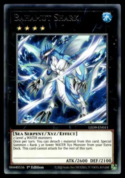 Bahamut Shark Legendary Duelists: Duels From the Deep LED9-EN011 MP YuGiOh TCG | - Image 1