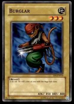 Burglar Tournament Pack 6 TP6-EN019 MP YuGiOh TCG | Buy 10 Get 10 Free - Image 1