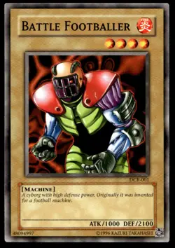 Battle Footballer Dark Crisis DCR-001 MP YuGiOh TCG | Buy 10 Get 10 Free - Image 1