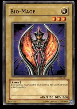 Bio-Mage Labyrinth of Nightmare LON-043 MP YuGiOh TCG | Buy 10 Get 10 Free - Image 1