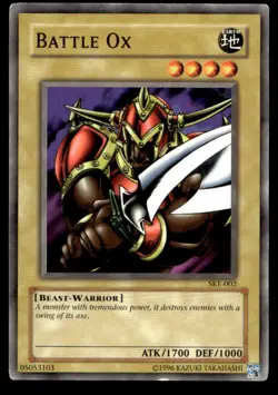Battle Ox Starter Deck: Kaiba Evolution SKE-002 MP YuGiOh TCG | Buy 10 Get 10 Fr - Image 1