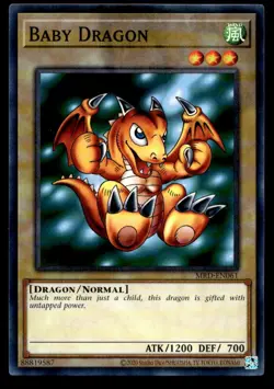 Baby Dragon Metal Raiders (25th Anniversary Edition) MRD-EN061 MP YuGiOh TCG | B - Image 1