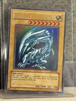 Yugioh Blue-Eyes White Dragon SDK-001 Ultra Rare Unlimited - Image 1