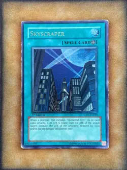 Yugioh Skyscraper CRV-EN048 Ultimate Rare 1st Ed MP - Image 1