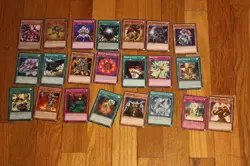 Yugioh - Darklord Morningstar - Neo-Spacian Grand Mole - Card Lot - Mixed - Image 1