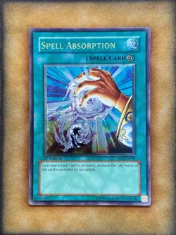 Yugioh Spell Absorption FET-EN039 Ultimate Rare 1st Ed NM - Image 1