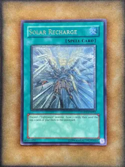 Yugioh Solar Recharge LODT-EN052 Ultimate Rare VLP - Image 1