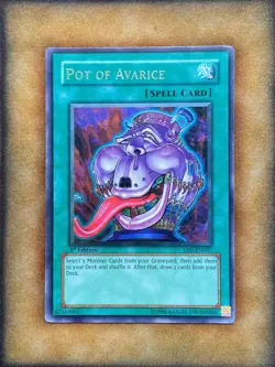 Yugioh Pot of Avarice EEN-EN037 Ultimate Rare 1st Ed NM - Image 1