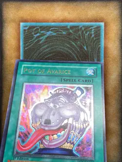 Yugioh Pot of Avarice EEN-EN037 Ultimate Rare 1st Ed NM - Image 3