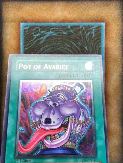 Yugioh Pot of Avarice EEN-EN037 Ultimate Rare 1st Ed NM - Image 4