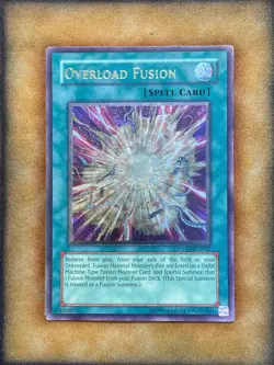 Yugioh Overload Fusion POTD-EN042 Ultimate Rare LP - Image 1