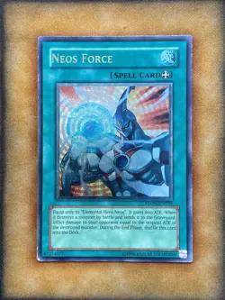 Yugioh Neos Force STON-EN039 Ultimate Rare LP - Image 1