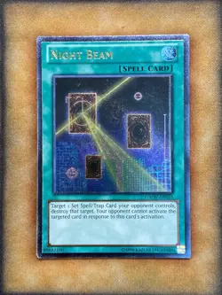 Yugioh Night Beam GAOV-EN055 Ultimate Rare LP - Image 1