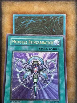 Yugioh Monster Reincarnation RDS-EN045 Ultimate Rare 1st Ed LP - Image 4