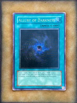 Yugioh Allure of Darkness PTDN-EN084 Ultimate Rare 1st Ed MP - Image 1